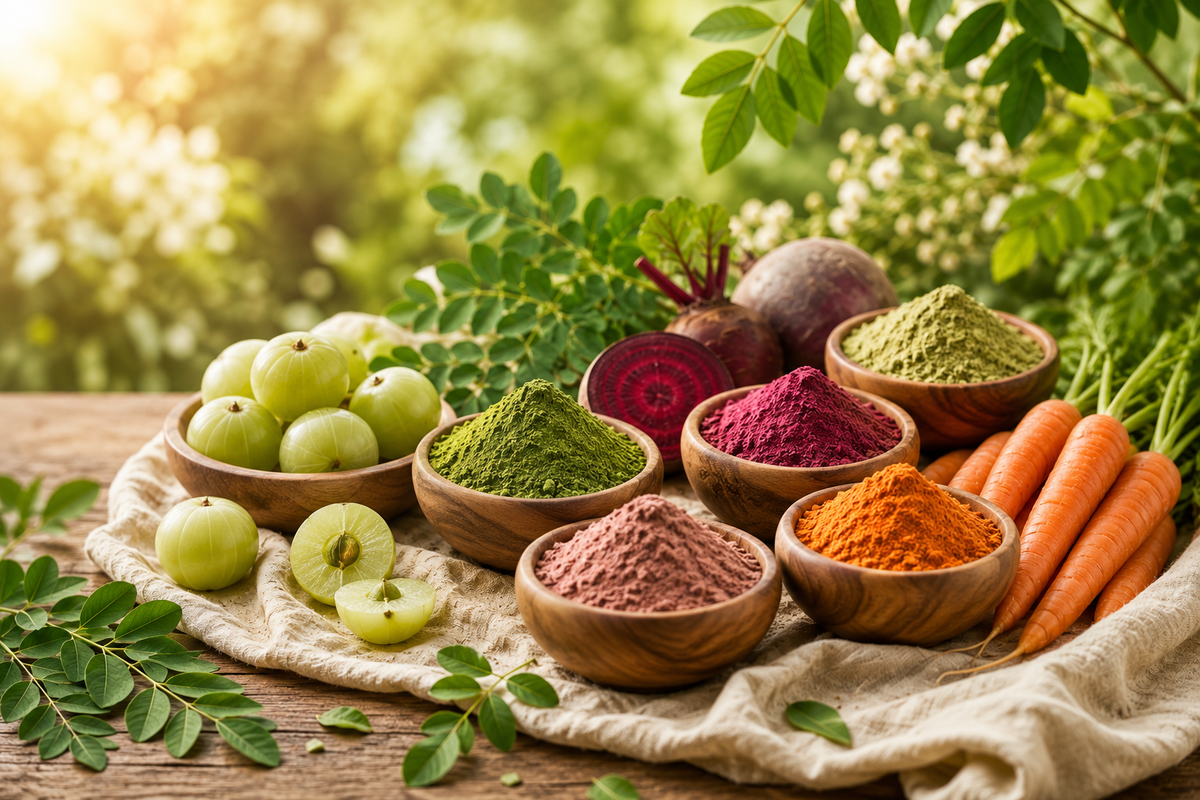 Harittva Organics natural ingredients